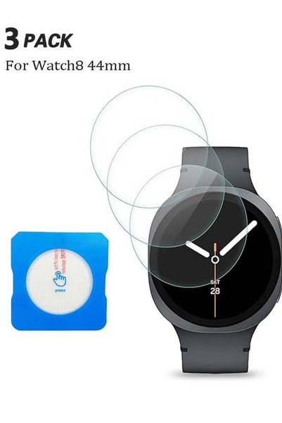 HablTech 3 Pack Screen Protector for Samsung Galaxy Watch 9 / Watch 8 44MM wi...
