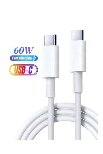 GENERAL كابل شحن فائق السرعة من نوع USB-C إلى USB-C، طوله 1 متر، متوافق مع هو...
