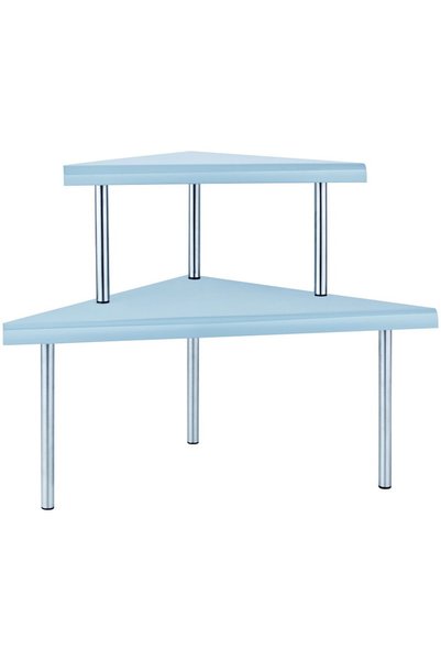 Blueberg Set 2 x Raft Metalic pentru Bucatarie, 2 Nivele, Gr749