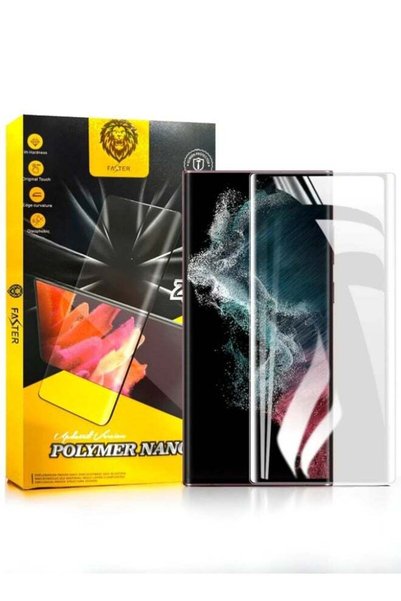 Faster Transparent screen protection for the Samsung Galaxy S22 Ultra, from F...