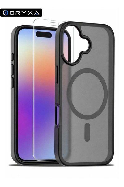 GENERAL ORYXA iPhone 17 Case, 2 IN 1 Magnetic Phone Cover + Screen Protector,...