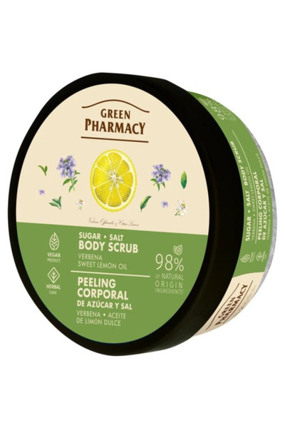Green Pharmacy Απολεπιστικό Μποδίσου με Έλαιο Βερβένας και Γλυκολεμονιού, 200 ml