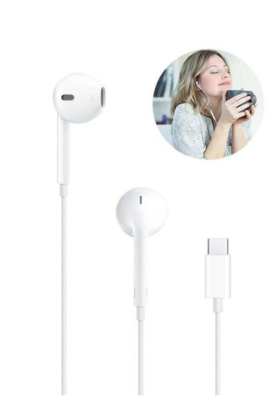 GENERAL MXN Wired EarBuds with with USB-C Plug Built-in Remote to Control Mus...