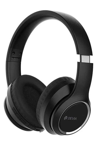 Devia Wireless Bluetooth 5.4 Headphones with 40mm HD Stereo Sound – 10-Hour B...