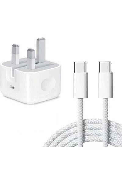 Golau شاحن سريع 25 واط لآيفون |   شاحن حائط سريع USB C مع سلك شحن من النوع C ...