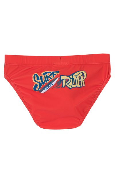 Chicco Slipi baie pentru baieti Chicco, alb cu portocaliu, 07031