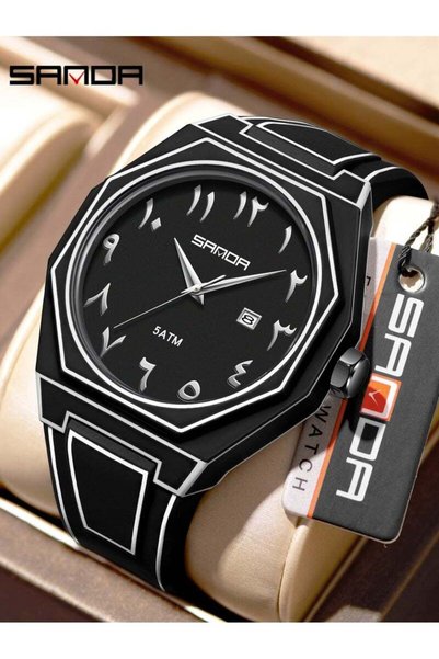 Sanda Watches For Men Top Brand Luxury Men's Quartz Watch Waterproof Calendar...