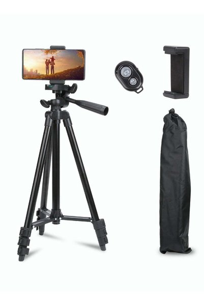 AccLoo 51 Inch Extendable Phone Tripod and Camera Stand with Bluetooth Remote...