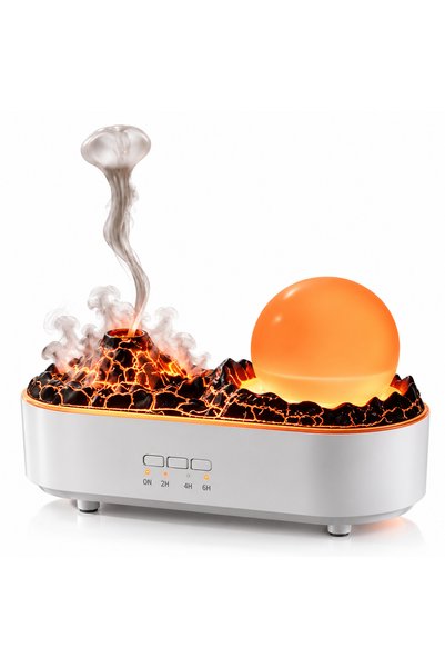 Generic Brand Volcano Humidifier with Jellyfish Mist, Essential Oil Diffuser ...