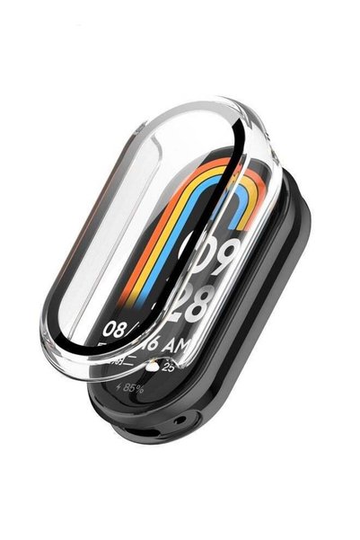 HablTech Case Compatible with Xiaomi band 10 Watch Glass Protective Film Hard...