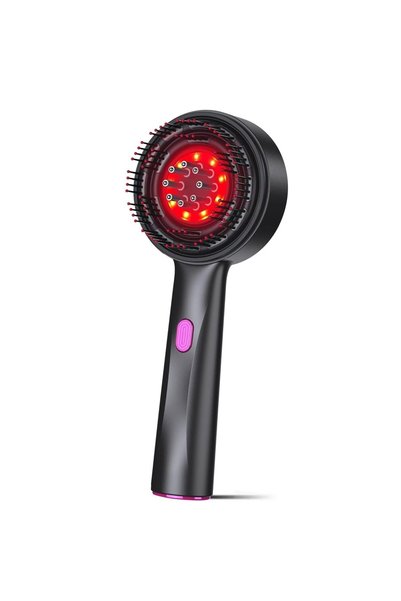Vitaroot Portable Electric Hair Brush, Scalp Massager with Hair Oil Applicato...