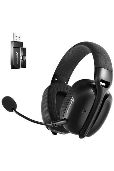 Attack Shark L80PRO Gaming Headset, Lightweight Over-Ear Gaming Headphones,Wi...
