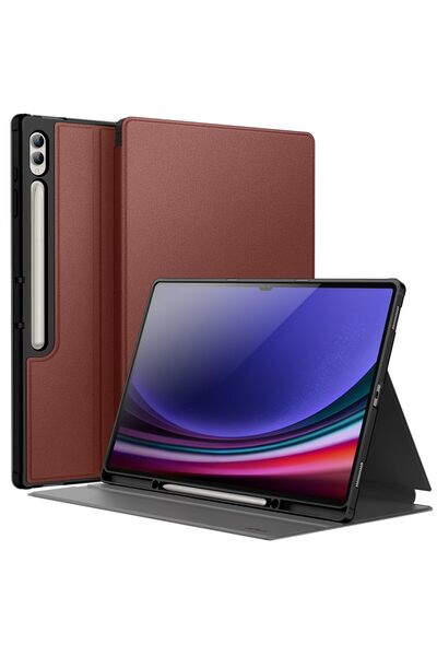 JETech Folio Case for Galaxy Tab S10 Plus/S9 Plus 12.4", Black