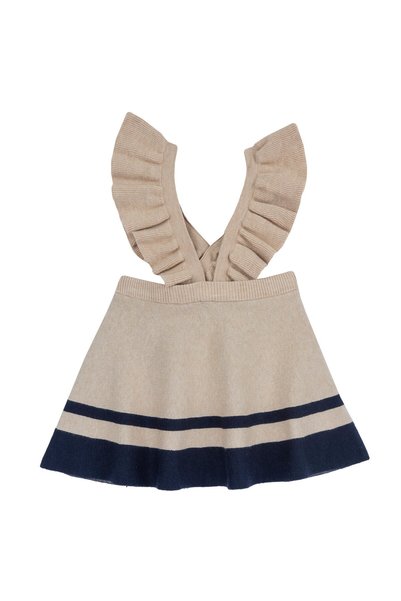 Chicco Sarafan copii Chicco, bej cu model, 95635-65MC