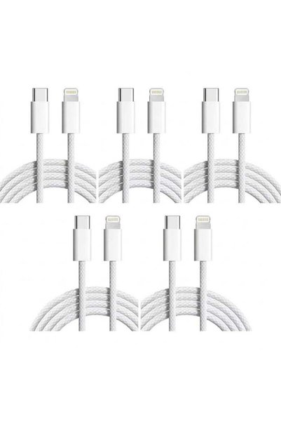 Gemini 1m Lightning to USB-C 65W Fast Charging Cable for iPhone, Cut-Resistan...