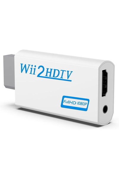 Zoye Wii to HDMI Adapter, Wii HDMI Converter, Full HD 1080P Video Adapter Con...