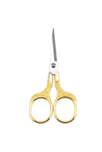 Choice Gold 1PC Stainless Steel Vintage Scissors Sewing Fabric Cutter Embroid...
