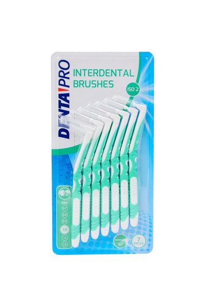 Dentapro2000 DentaPro ISO Interdental Brush Set 2 – 7 Pieces, Cleaning Interd...