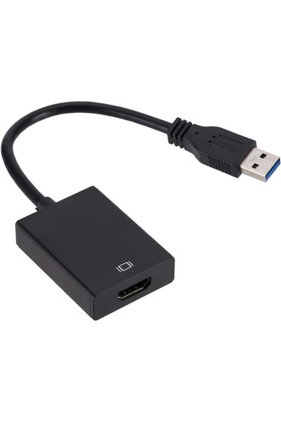 Gerui محول من USB إلى HDMI، محول كابل فيديو ورسومات من USB 3.0 إلى HDMI بدقة ...