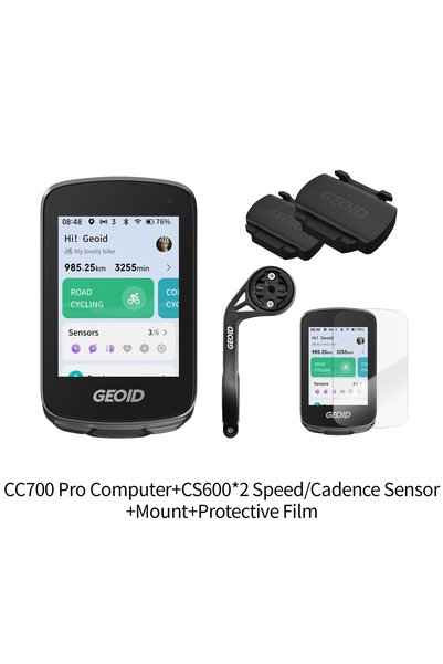 Choice CC700PRO 2PCS CS600 GEOID CC700 Pro Bicycle Computer 2.8-Inch Touchscr...