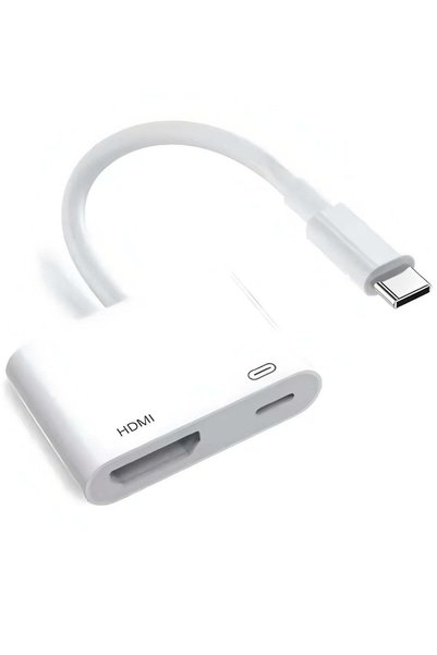 Apluynm USB C to HDMI Adapter For Samsung, Type-C to HDMI Adapter 4K, 100W Fa...