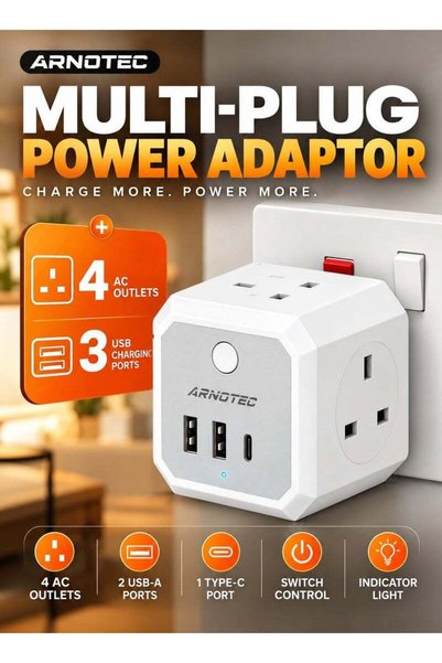 ARNOTEC 20V 65W Laptop Charger for Lenovo, Replacement AC Adapter Ideapad, 3 ...