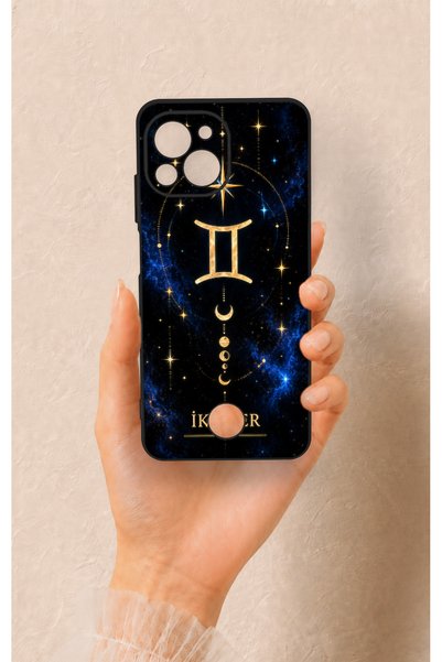 Vip Case Reeder S23 Pro Max Compatible Silicone Case with a Gemini-Themed Pat...