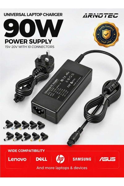 ARNOTEC Universal 30W 3V 4.5V 5V 6V 7.5V 9V 12V AC/DC Adapter Switching Power...