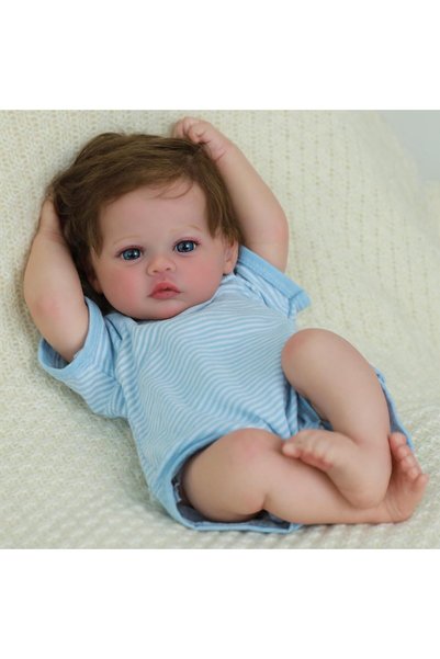 Generic SCOM 18-Inch Reborn Baby Dolls Boy, Realistic Newborn Baby Doll with ...