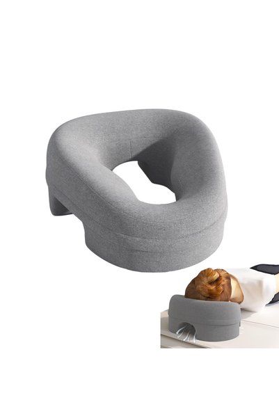 OASISGALORE Face Down Pillow for Massage, Headrest Flawless Face Massage Pill...