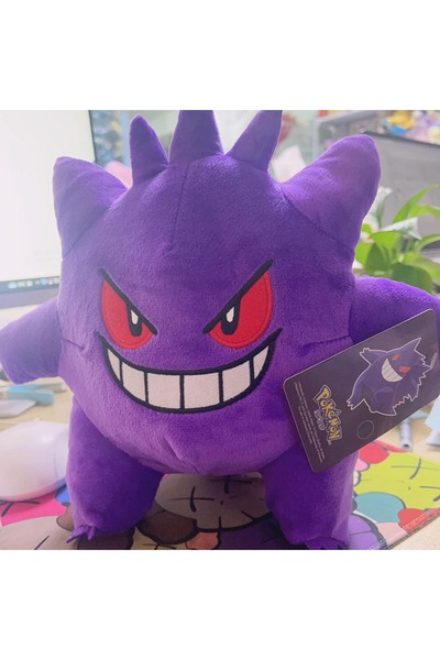 Choice Gengar 25cm Kawaii Gengar Plush Toys Pokemon Peluche Gengar Stuffed Do...