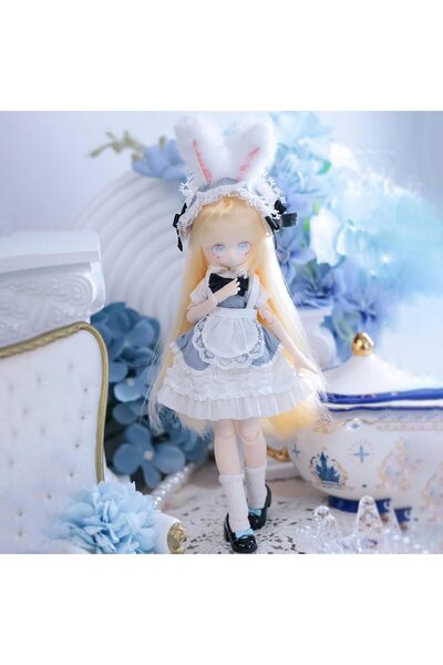 Generic دمى BJD مقاس 1/8، دمية BJD بطول 9 بوصات، دمية ذات مفاصل كروية، دمى قا...
