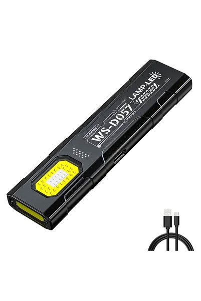 Choice D057 LED COB Keychain Flashlight USB-C Rechargeable 650LM Portable EDC...