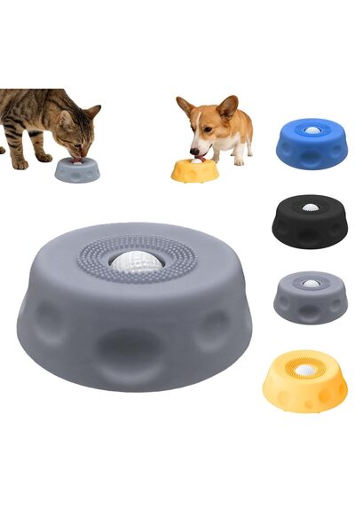 AQUAFALCON Dog Lick Bowl with Ball,Lick Ball Bowl for Dogs, Licking Slow Feed...