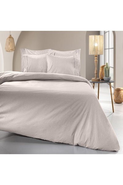 Guy Laroche Bed Sheet Color Plus Perla Υπέρδιπλo