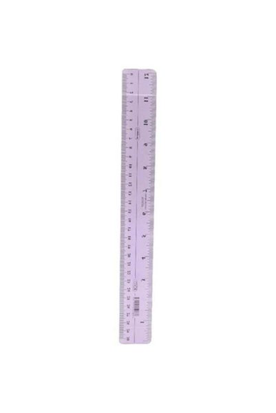 Roco Ruler 30 cm plastic pink