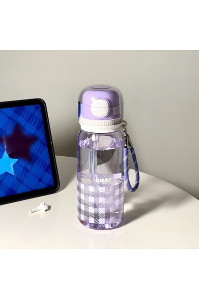 Generic Brand Tritan Double-Drink Straw Cup Large Capacity Leak-Proof Portabl...