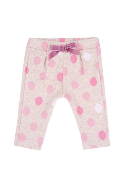 Chicco Pantaloni lungi copii Chicco, bej cu model, 08854-65MFCO
