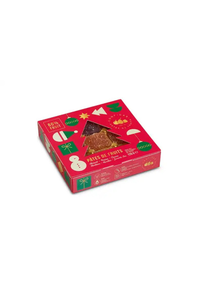 Confidas Box with 12 fruit jellies Christmas Collection 120g