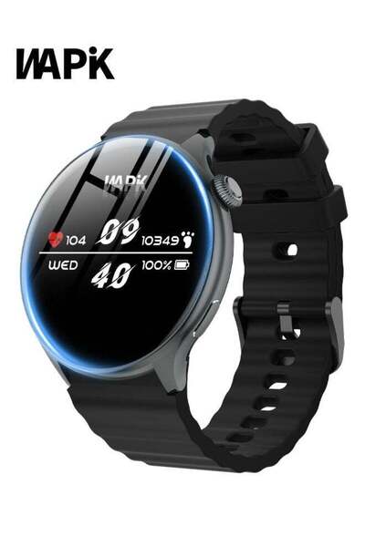 wapik Korean Brand ST50 GPS Smartwatch with Built-in Dual Satellite Positioni...