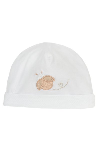 Chicco Caciulita bebe din jerse, Alb 2, 16392-66MFCI