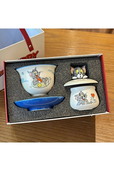 Generic Brand Ceramic Tea Set for Home Office Tea Brewing Gift