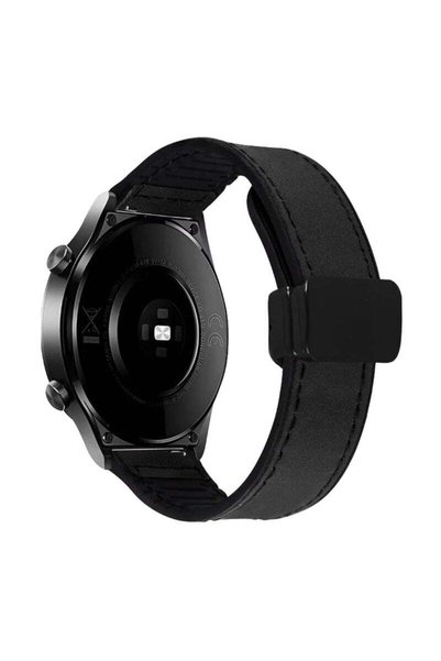 Neofit 22mm Magnetic Leather Watch Band Compatible with Huawei Watch GT7/GT6/...