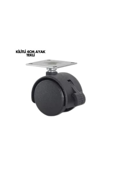 Eco Lounge KİLİTLİ 4CM AYAK TEKLİ