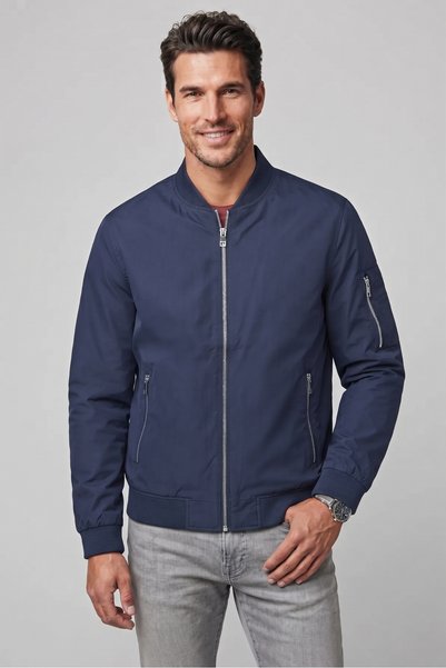 Jack & Jones 12165203 Men's Jacket, Navy Blue.