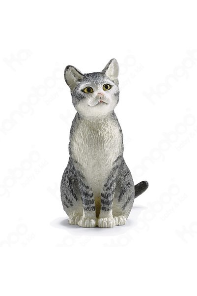 SCHLEICH Figurină Pisică Așezată Lumea Fermii