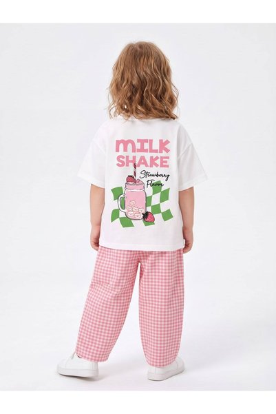 elibaby Oversize T-Shirt Wide Cut Pants Set
