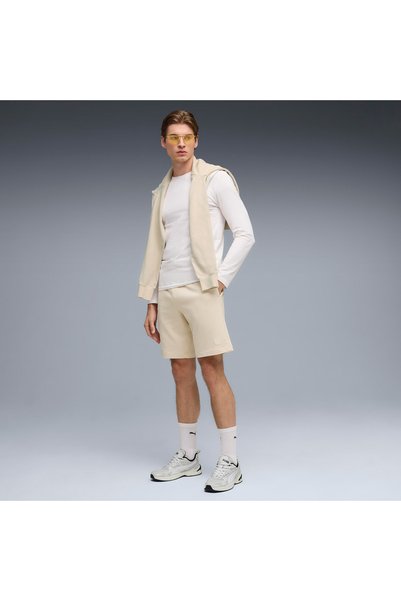 Puma Ess Elevated S 9 Tr Tk Men's Cream Shorts