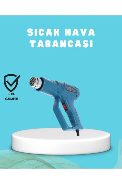 Marsilyan 2000W Sıcak Hava Üfleme Tabancası Seramik Rezistanslı Profesyonel TKNDY-BSVA