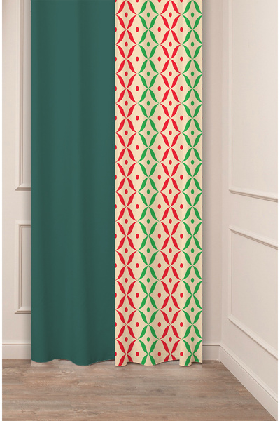 GREENDECOR Forme de linii geometrice Design special Modelat digital cu imprim...
